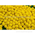 yellow range balls
